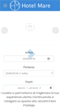 Mobile Screenshot of hotelmare.org